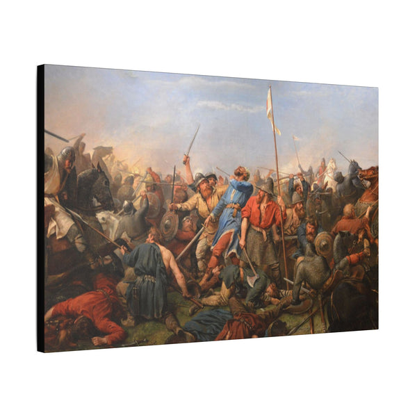 Battle of Stamford Bridge - Canvas Art | End of The Viking Age