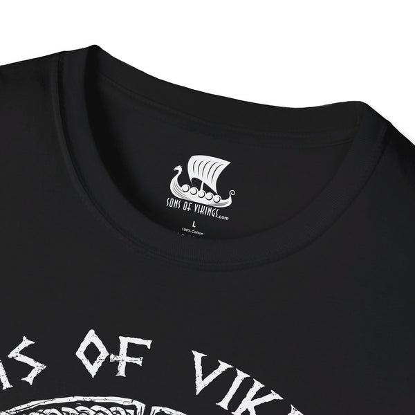 The Vikings Heritage T-Shirt - Viking Design Graphic Tee (Silk Road Tees) - View #8