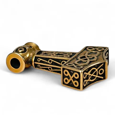2-Sided Bronze Mjolnir