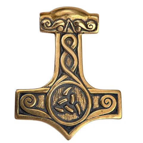 Flat Bronze Mjolnir