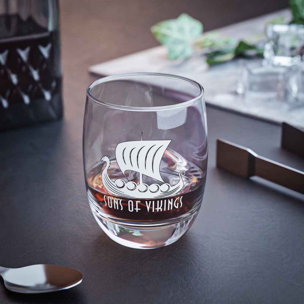Sons of Vikings Whiskey Glass