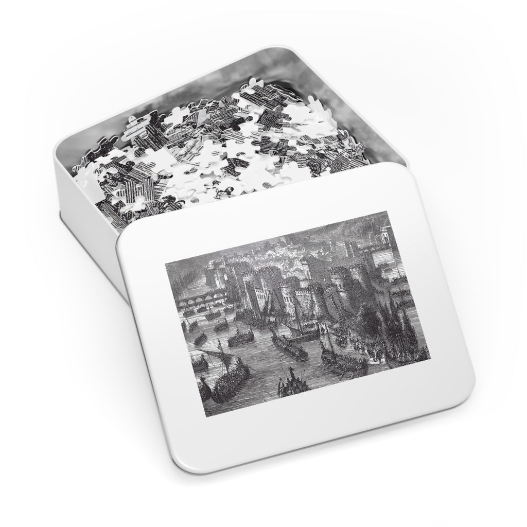 Viking Siege of Paris Puzzle (250, 500 or 1000 pieces)
