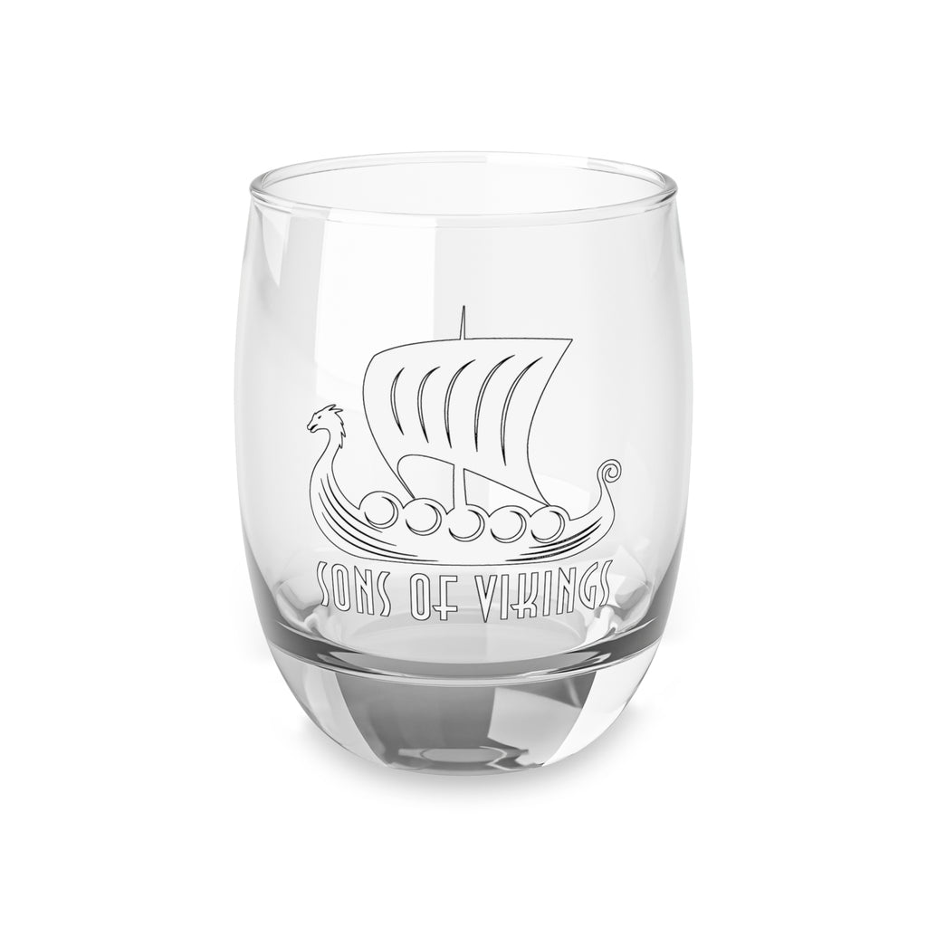 Sons of Vikings Whiskey Glass