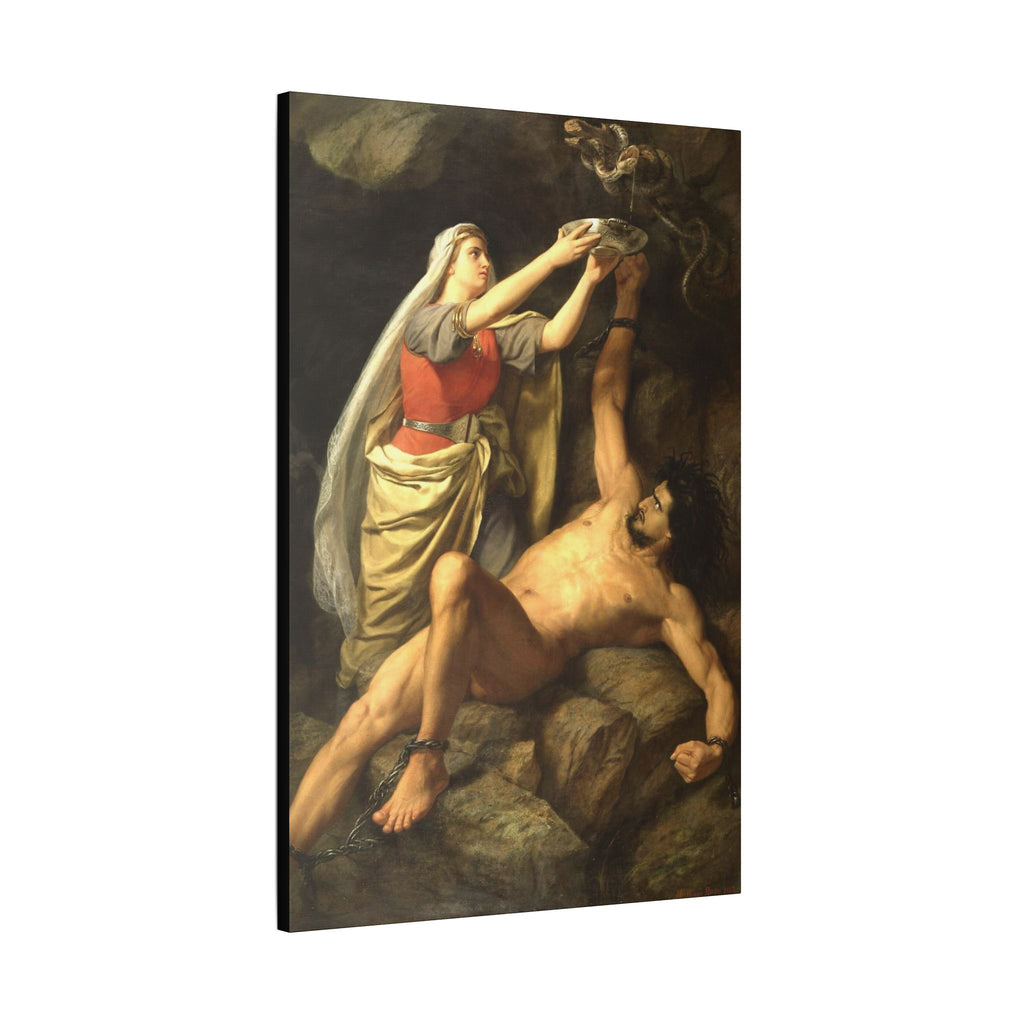 Loki's Punishment - Canvas Art