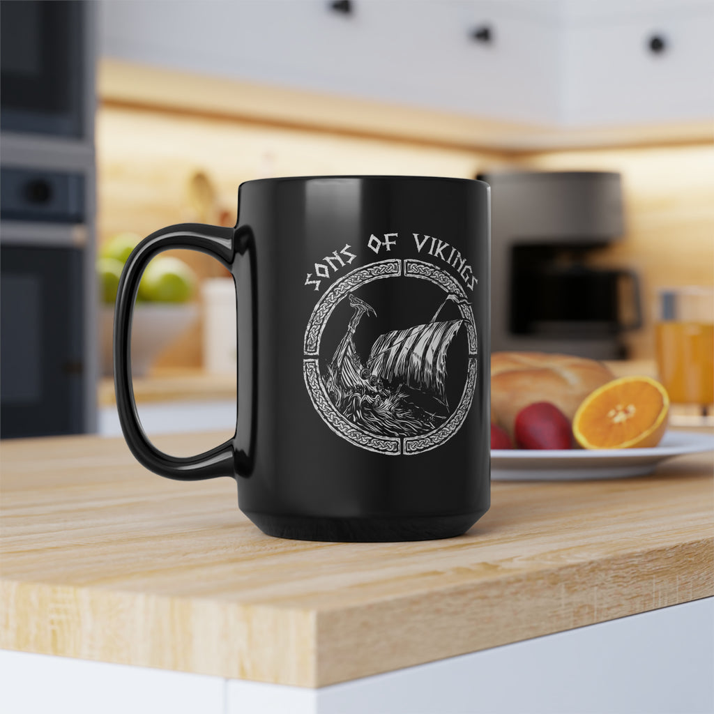 Viking Ship Coffee Mug