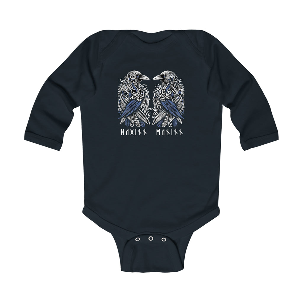 Baby Bodysuit - Huginn and Muninn