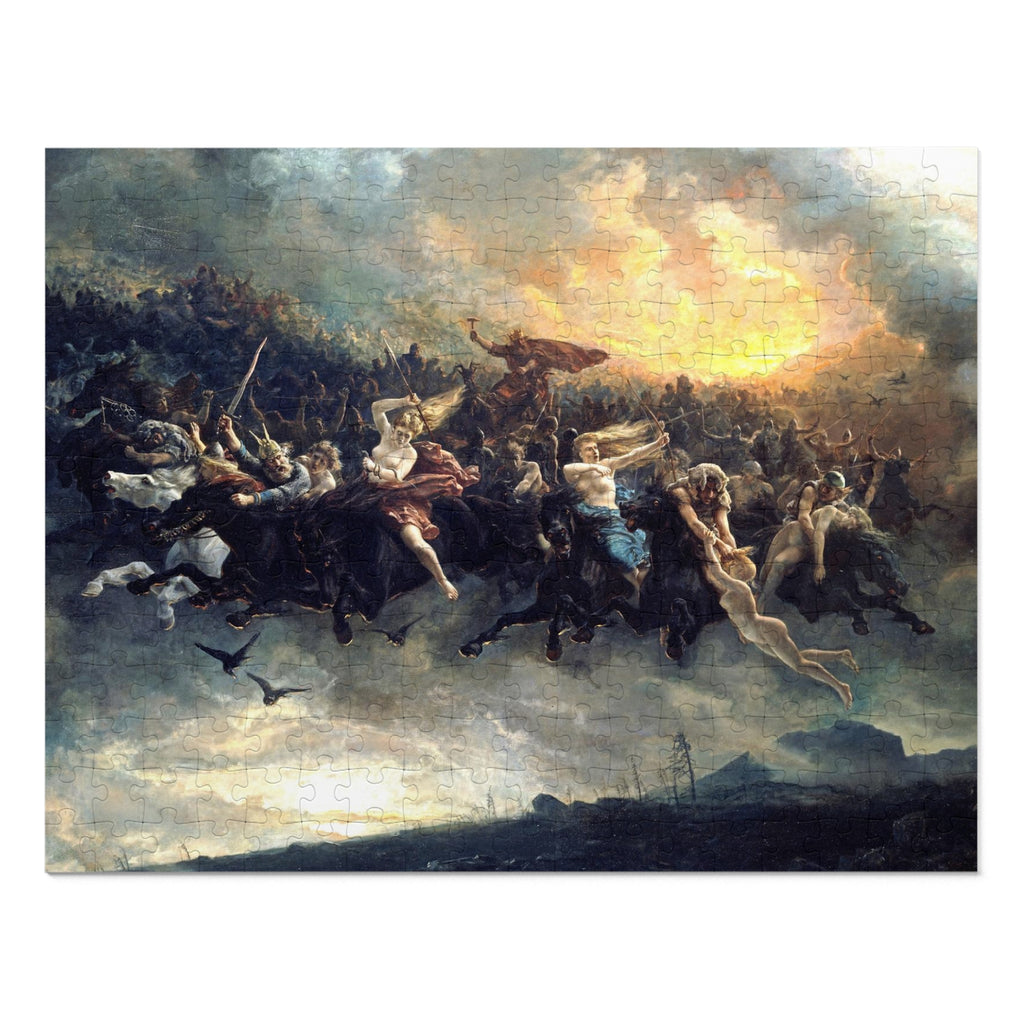 The Wild Hunt of Odin Puzzle (250, 500 or 1000 pieces)