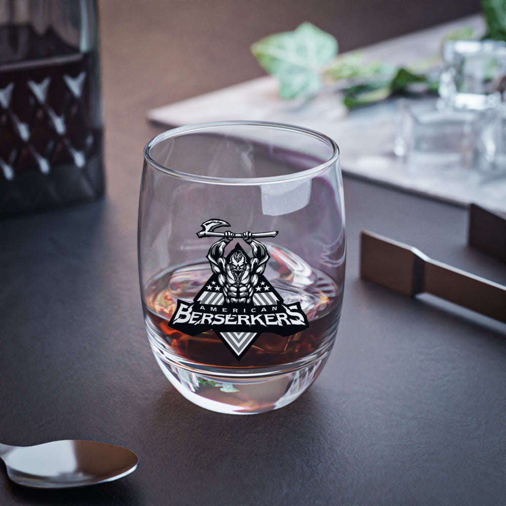 Axe Wielder Whiskey Glass