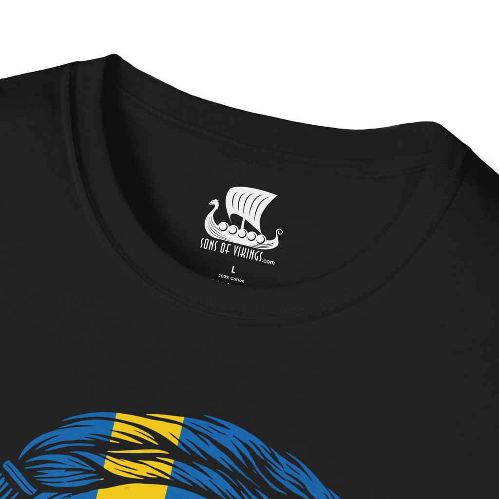 Viking Skull - Sweden T-Shirt