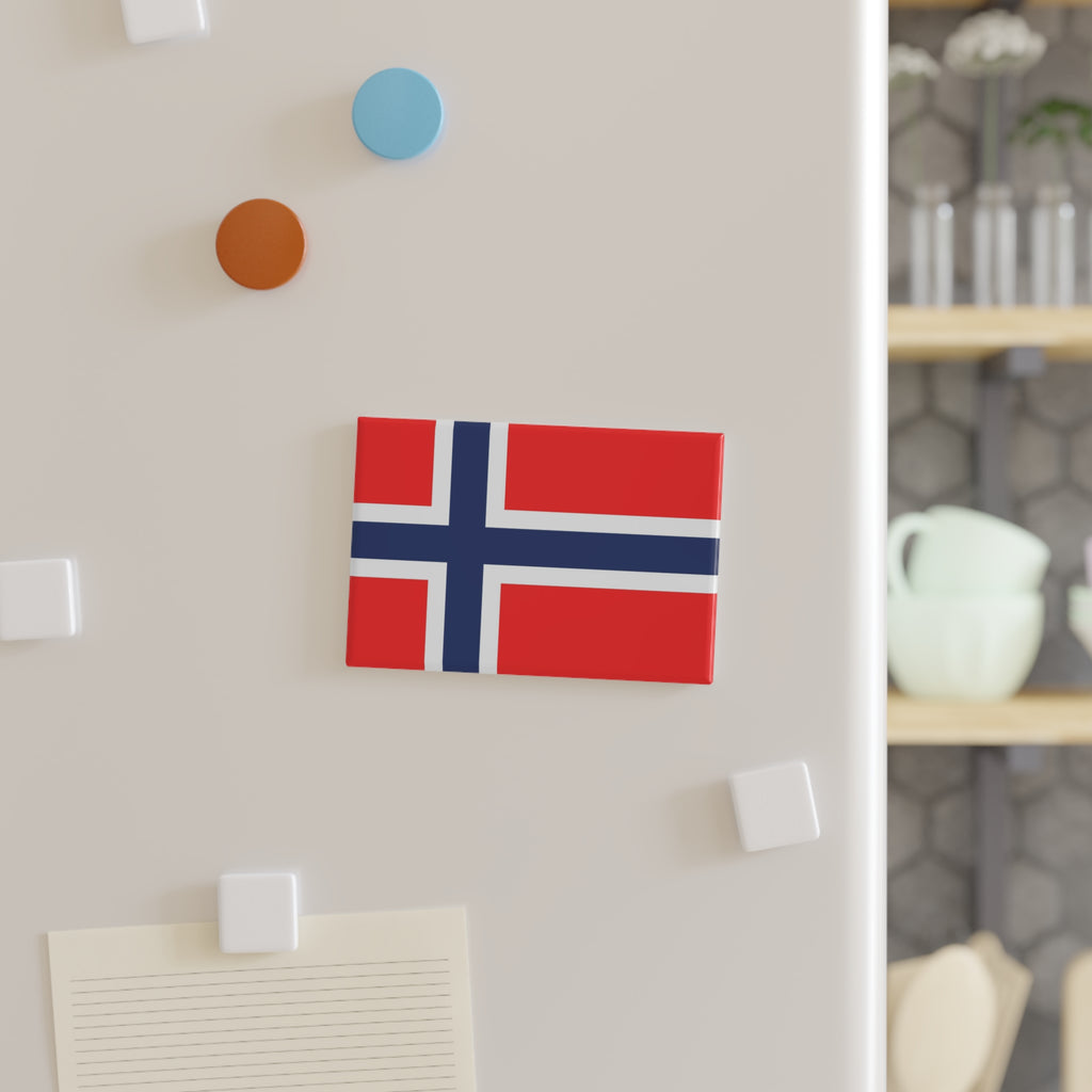 Norwegian Flag Fridge Magnet