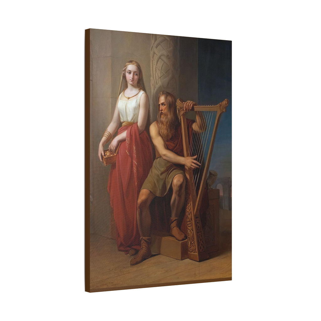 Idun and Bragi - Canvas Art