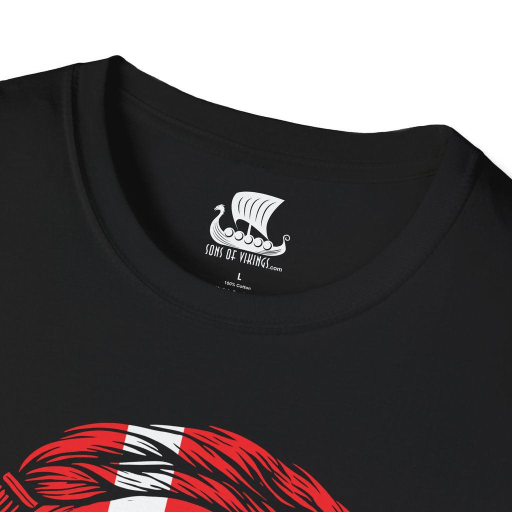 Viking Skull - Denmark T-Shirt