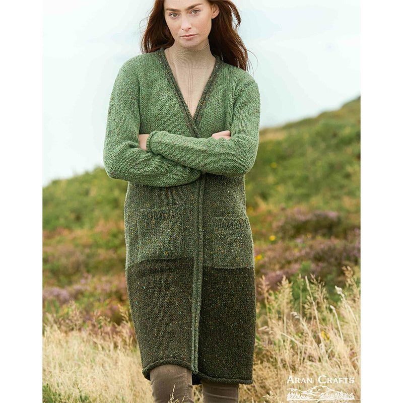 Irish 3-Tone Coat Sweater