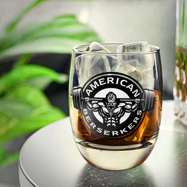 American Berserkers Whiskey Glass