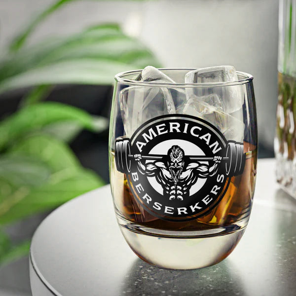 American Berserkers Whiskey Glass