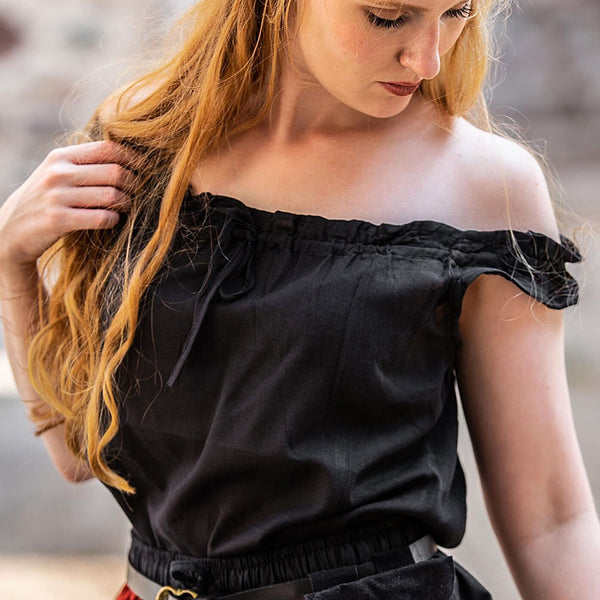 Black Sleeveless Blouse