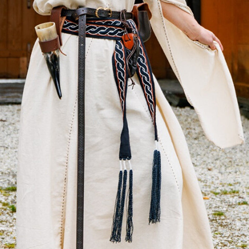 Black Woven Belt
