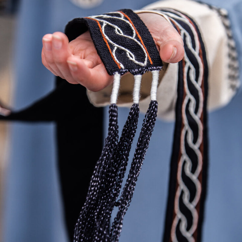 Black Woven Belt
