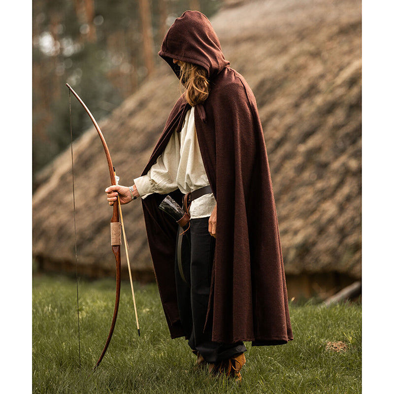 Brown Wool Cloak