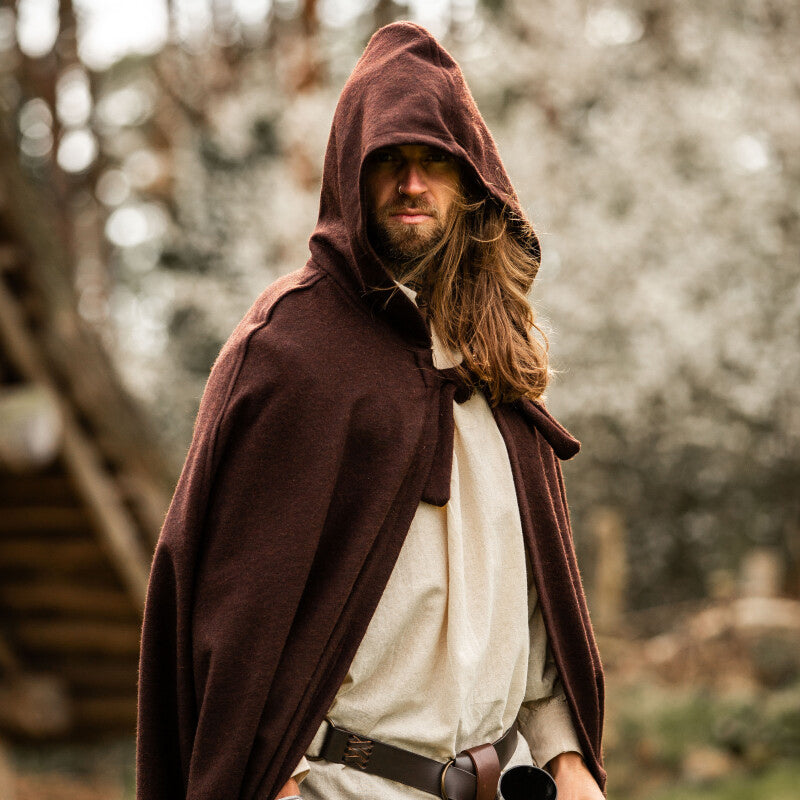 Brown Wool Cloak