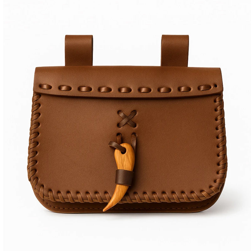Brown Leather Pouch