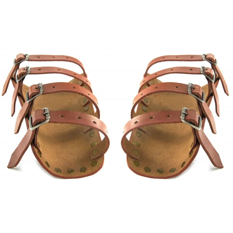 Brown Bracers - Leather