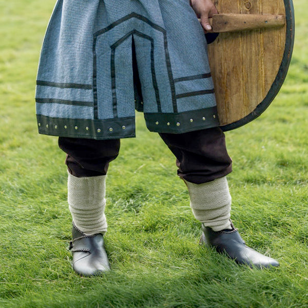Brown Viking Trousers / Pants Linen Medieval Reenactment Clothing