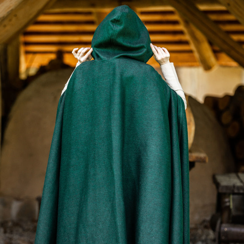 Green Wool Cloak