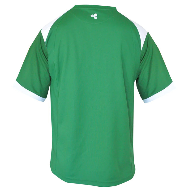 Green and White Ireland Performance Shirt