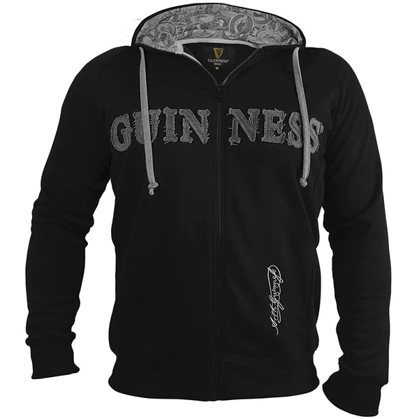 Guinness® Black & Grey Hoodie