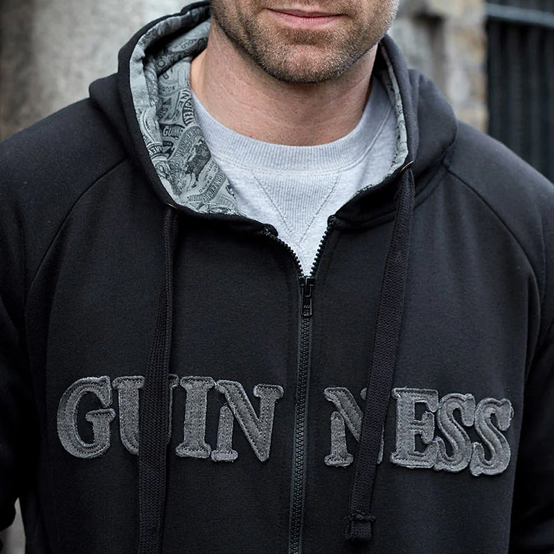 Guinness® Black & Grey Hoodie