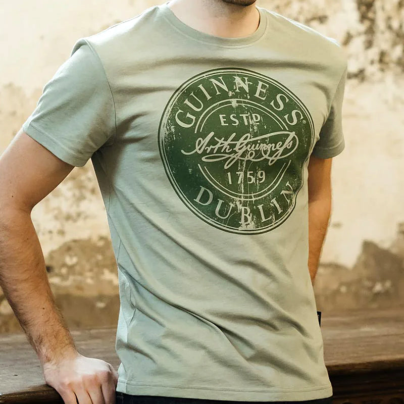 Guinness® Green Bottle Cap T-Shirt