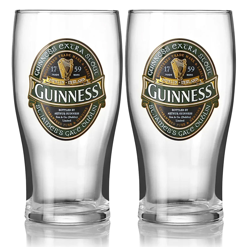 Guinness® Ireland Green Pint Glass