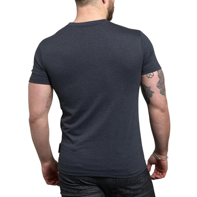 Guinness® Navy Distressed Harp T-Shirt