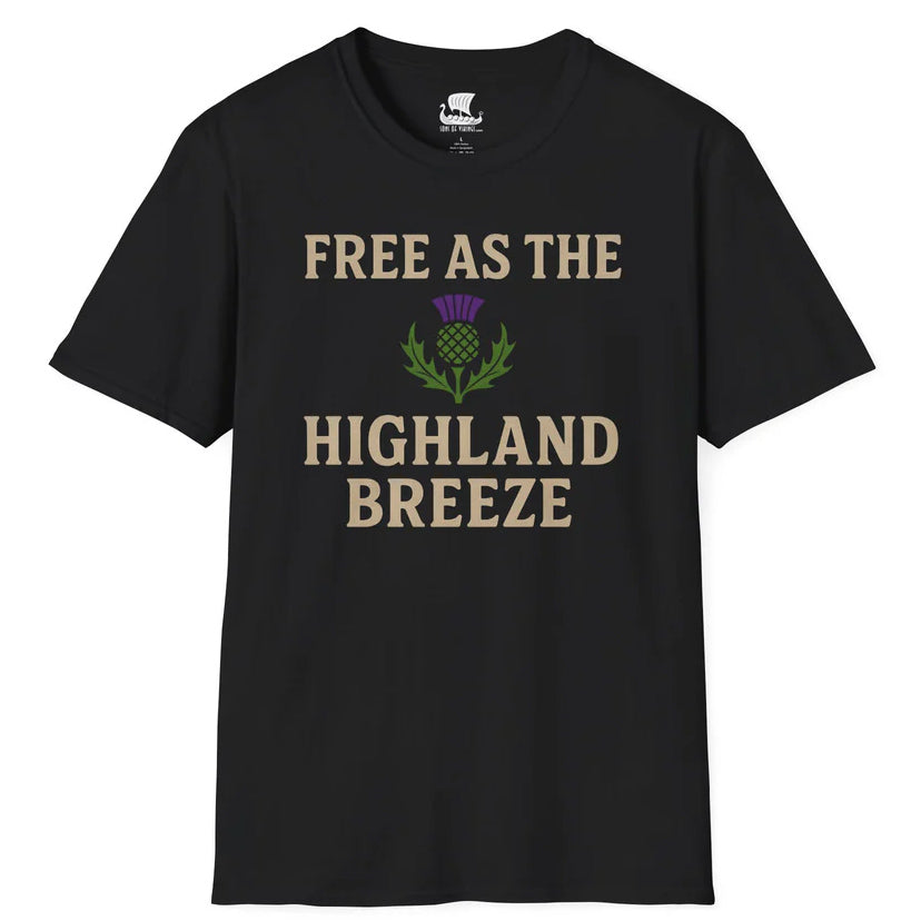 Highland Breeze - Kilt T-Shirt