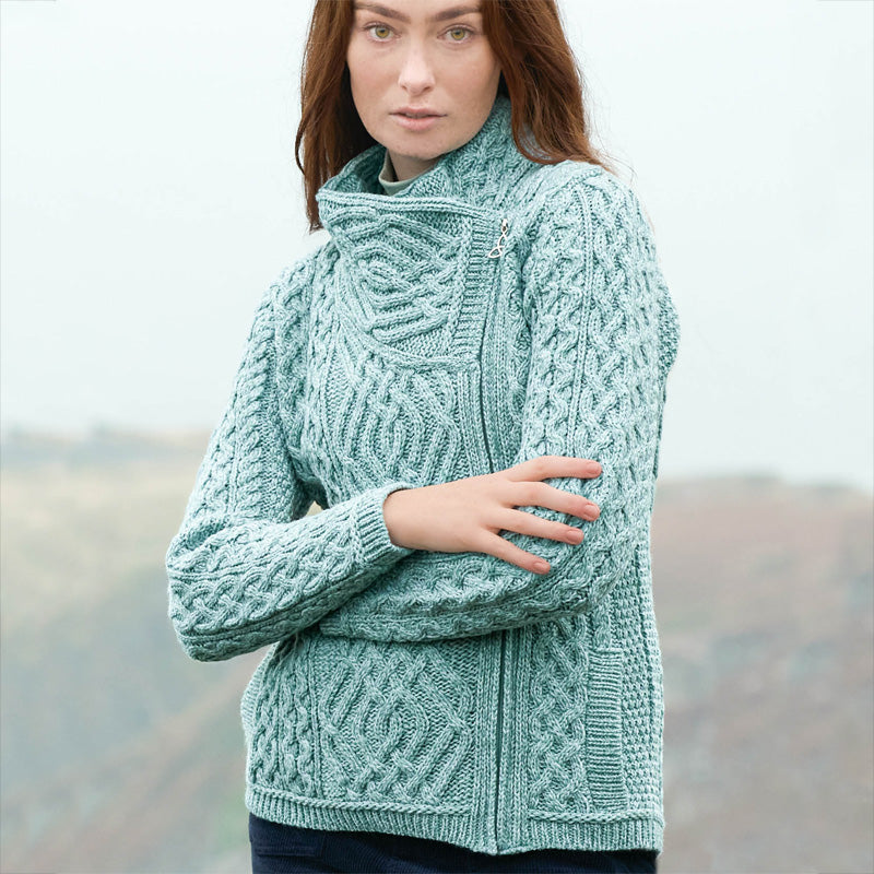 Irish Side Zip Cardigans
