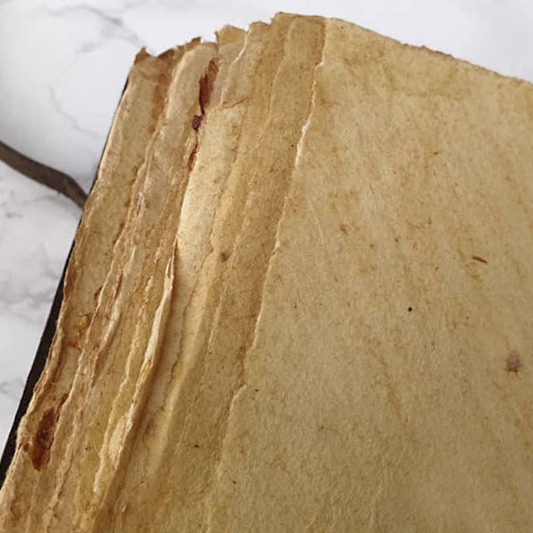 Leather Bound Journal - Wolf