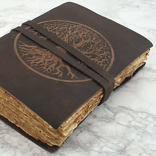 Leather Bound Journal - Yggdrasil