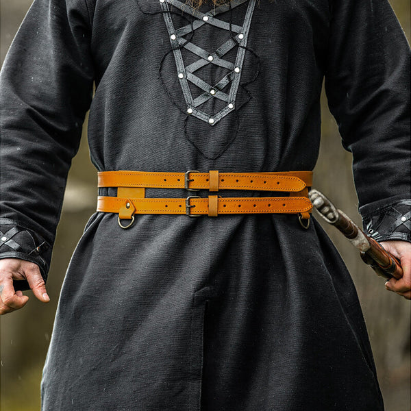 light-brown-leather-double-