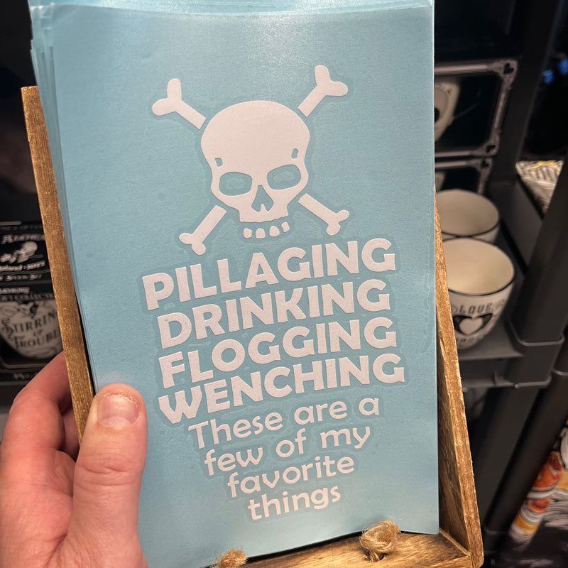 Large Pirate Sticker