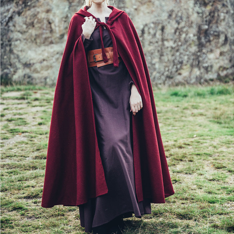 Red Wool Cloak