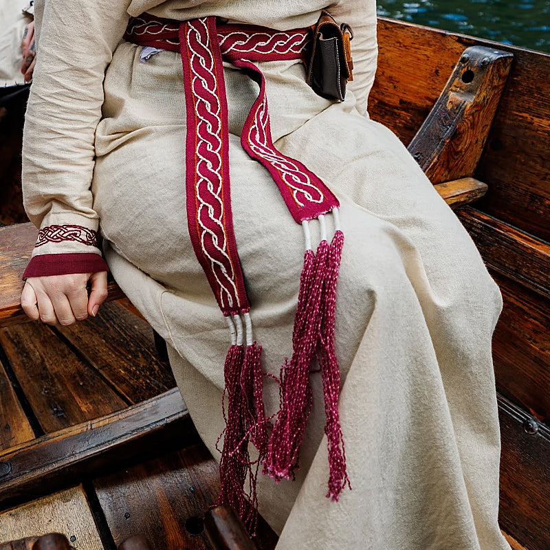 Red Woven Belt