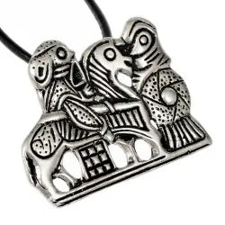 Viking Valkyrie brooch- Silver
