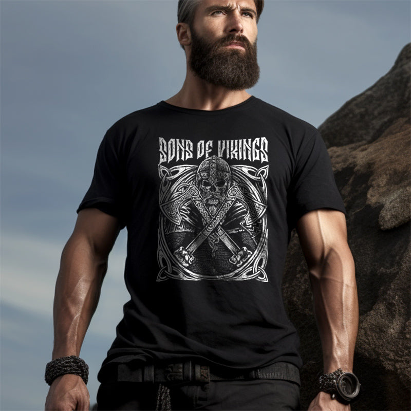 Skull and Axes T-Shirt