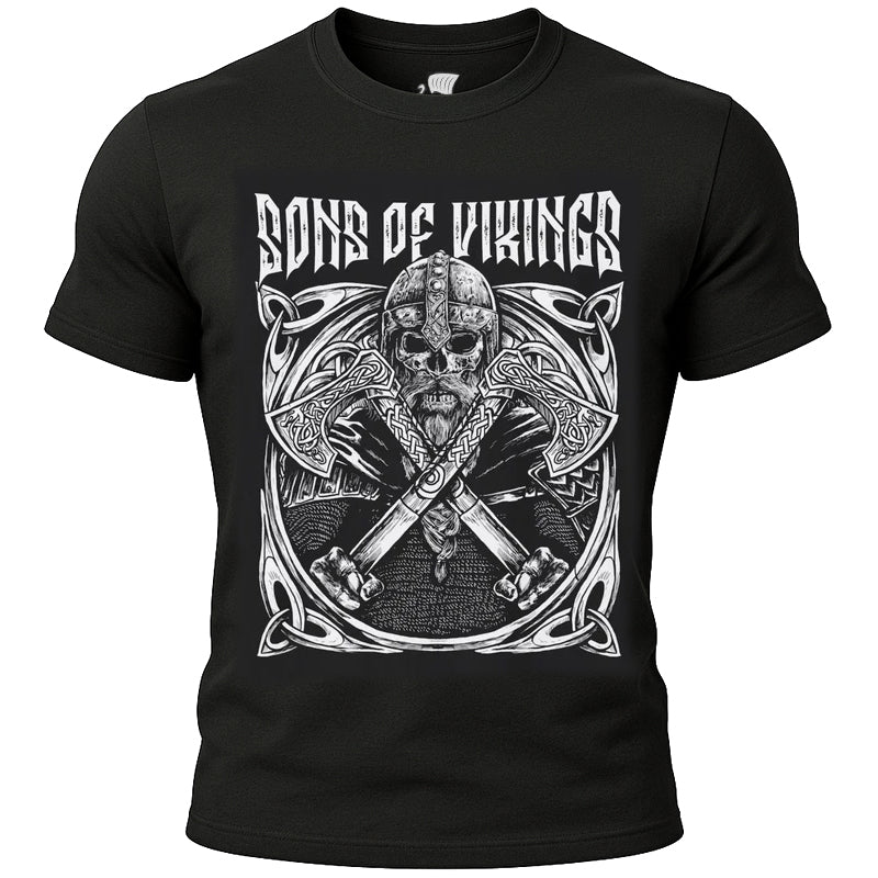 Skull and Axes T-Shirt