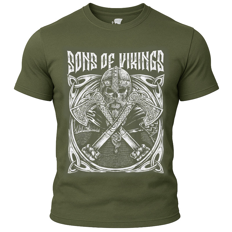 Skull and Axes T-Shirt