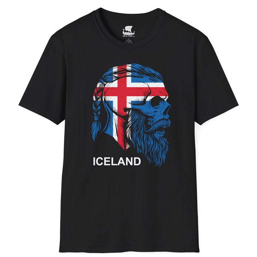 Viking Skull - Iceland T-Shirt