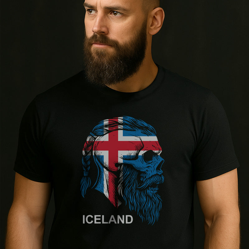 Viking Skull - Iceland T-Shirt