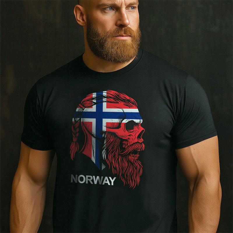 Viking Skull - Norway T-Shirt