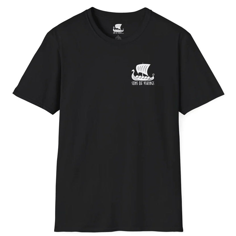 Sweden Flag T-Shirt - On Back
